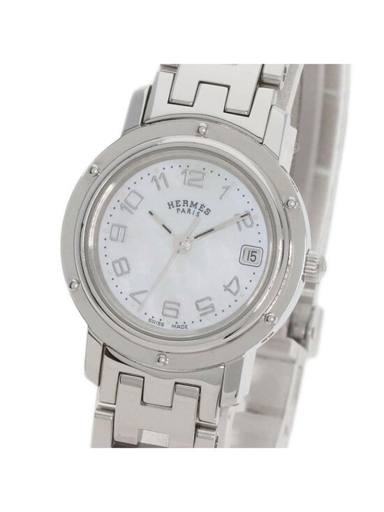 Hermes Clipper Cles Watch SS main image 9